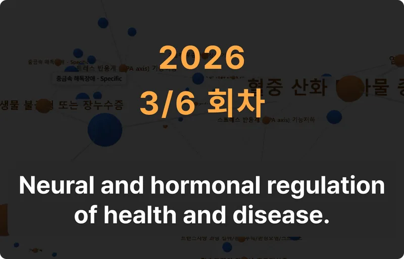 Neural and hormonal regulation of health and disease.